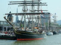 IMG 9103  Le Stad Amsterdam (littéralement : La ville Amsterdam) est un clipper trois-mâts, à coque métallique, construit à Amsterdam, de 1997 à 2000. Il est le plus jeune de la flotte dans cette catégorie.