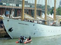 IMG 9115  Le Santa Maria Manuela est une goélette à quatre-mâts qui sert de navire-école à l&#39;état du Portugal. Avec le Creoula, il est un des survivants de la flotte morutière portugaise.