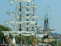 IMG 9195  Le Cuauhtémoc (« l&#39;aigle qui descend sur sa proie » en nahuatl), du nom du dernier empereur aztèque, est un voilier de type trois-mâts barque battant pavillon mexicain.