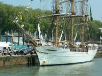 IMG 9196  Le Cisne Branco (« cygne Blanc » en portugais) est un clipper trois-mâts carré de la marine nationale brésilienne. Lancé en 1999, il est l&#39;exact sister-ship du Stad Amsterdam, un clipper du XIXe siècle.