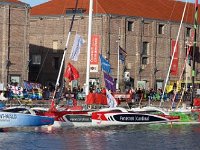 depart  La Transat Jacques-Vabre, aussi appelée La Route du café ou encore Transat en double, par opposition à la Transat anglaise (Transat en solitaire), est une course transatlantique en double (équipages de deux marins) qui se déroule tous les 2 ans depuis 1995