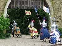 P1060300  Après le départ des chevaliers pour Orléans, Marguerite, une jeune bergère, reste seule au château.
