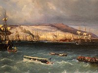 tableau  le dernier combat , la dernière salve, le dernier souffle, la dernière diapo.