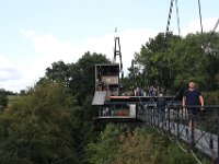 IMG 6751  Alors la tyrolienne.